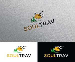 SOULTRAV or SOUL TRAV or Soul Trav or SoulTrav. It could also incorporate a tag line: Experience the soul of each country. | Logo Design by Iris 3