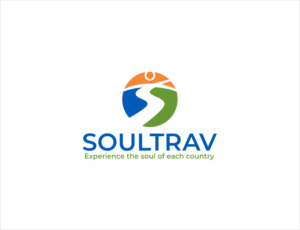 SOULTRAV or SOUL TRAV or Soul Trav or SoulTrav. It could also incorporate a tag line: Experience the soul of each country. | Logo-Design von BNdesigner