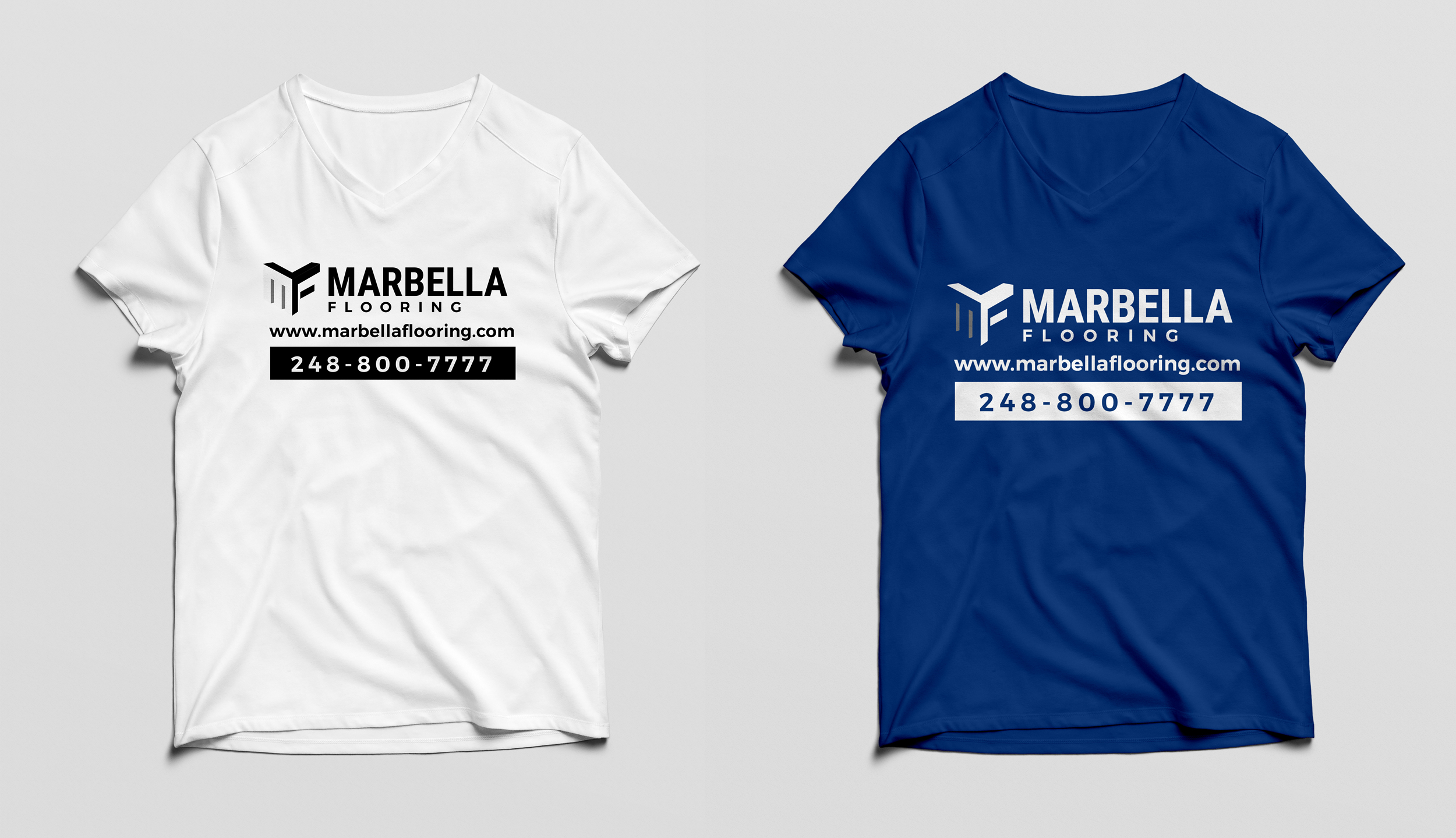 T-shirt Design by SAI DESIGNS for Marbella Flooring  | Design #26919992