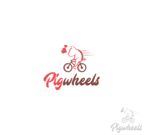 Could say PigWheels, but not necessary. | Logo Design by rainbow logos