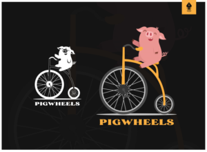 Logo Design by mngkw for PigWheels | Design: #26901241