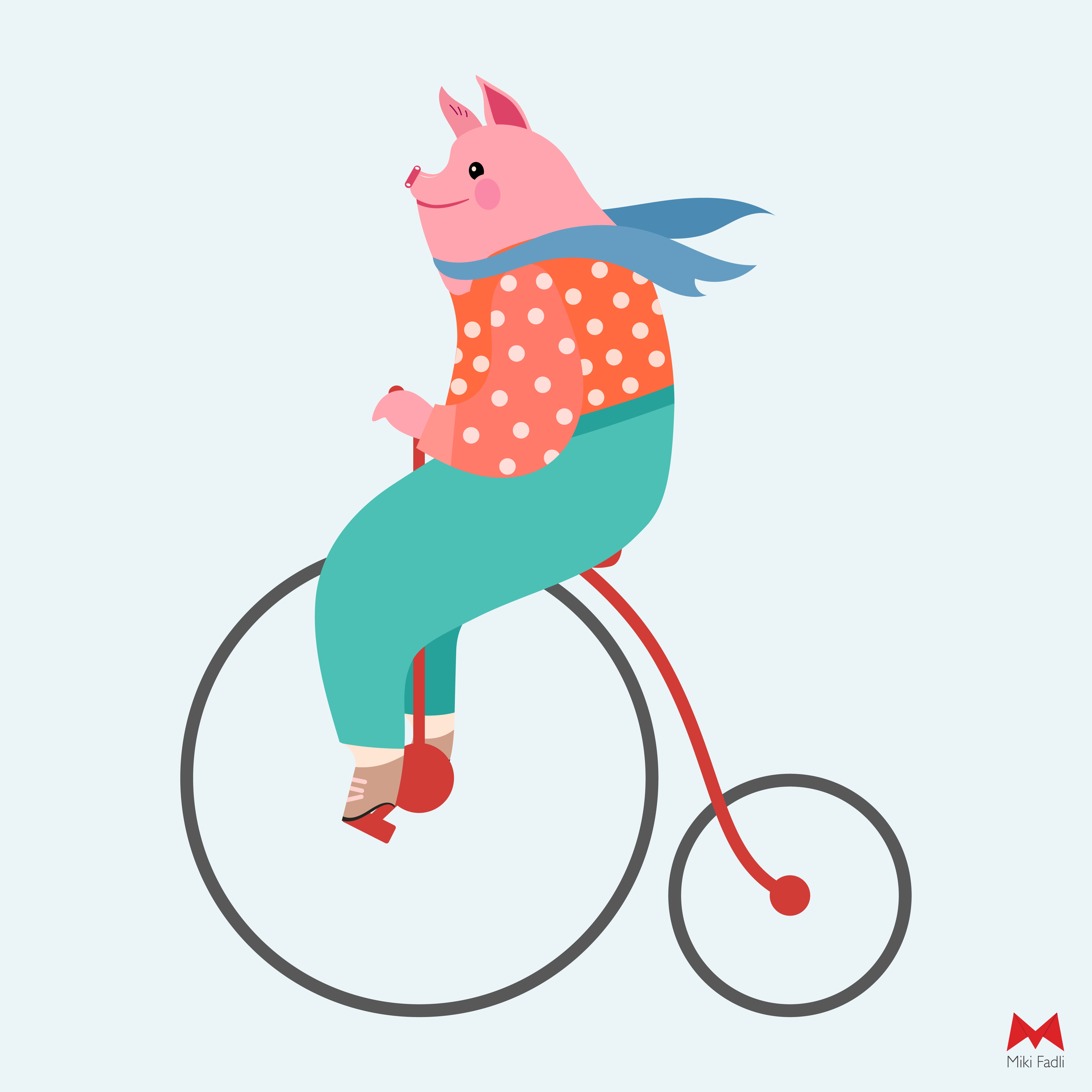 Logo Design by mikifadli for PigWheels | Design #26902494