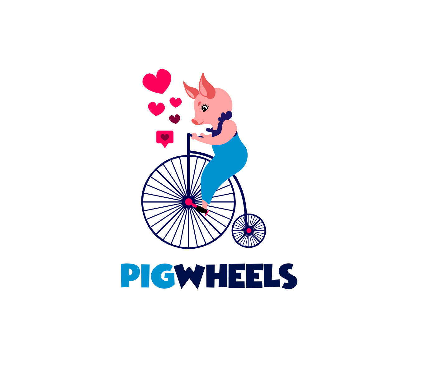 Logo Design by FoxD solutions for PigWheels | Design #26904000