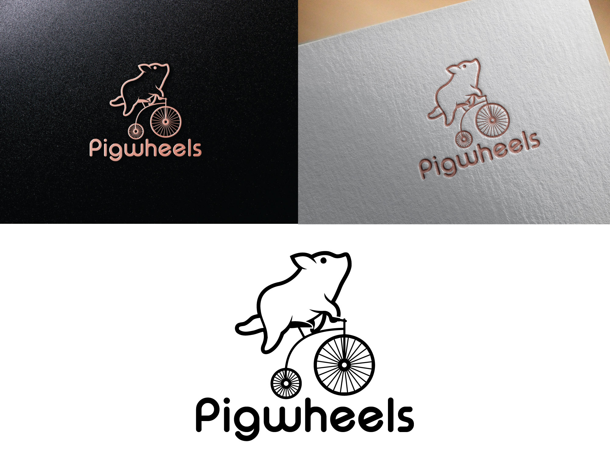 Design de Logo par akterkhadijars pour PigWheels | Design #26900953