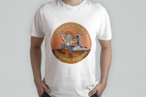 Central Deborah Gold Mine Bendigo | Kunst-Design von Wally_F