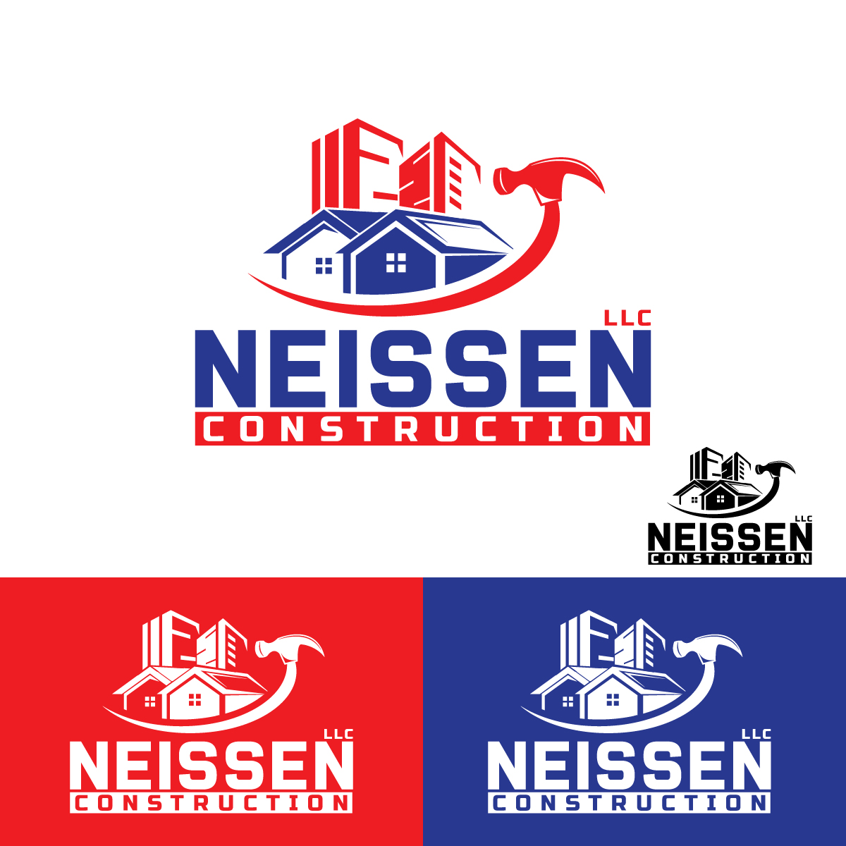 Logo Design by fly  design for Neissen Construction, LLC | Design #26907854