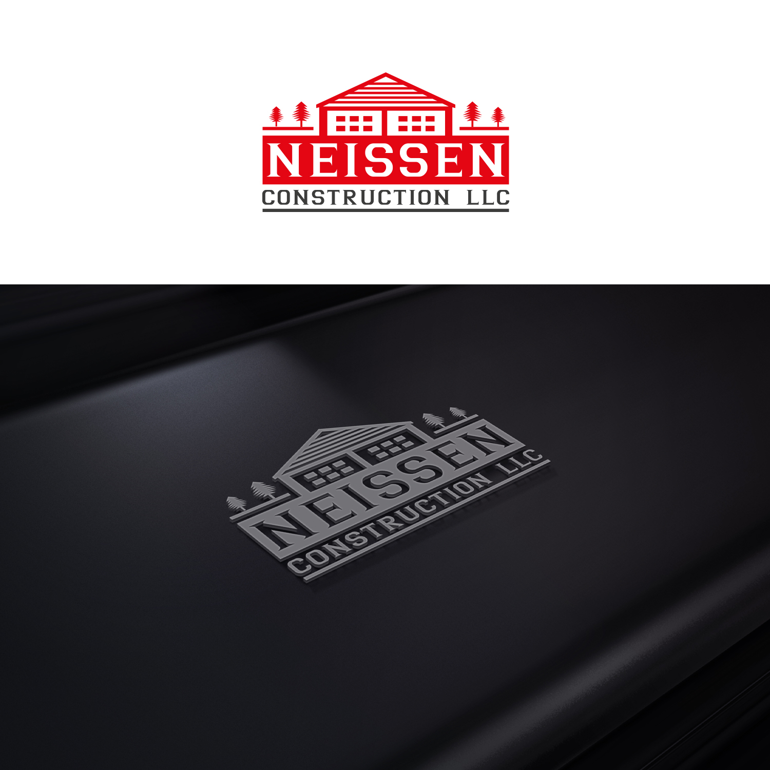 Logo Design by Maxo-Biz for Neissen Construction, LLC | Design #26907114