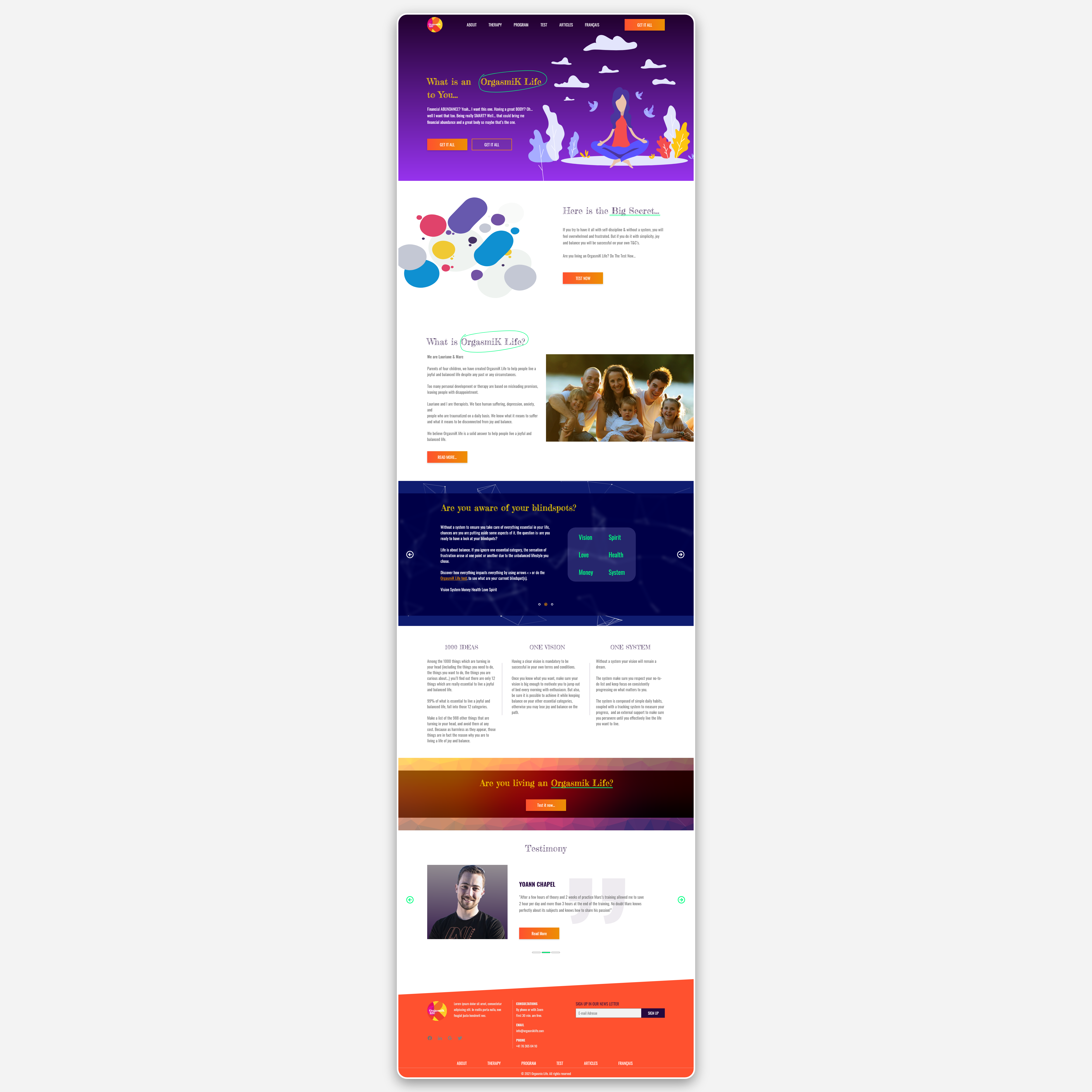 Web Design by Zayd for this project | Design #26921224