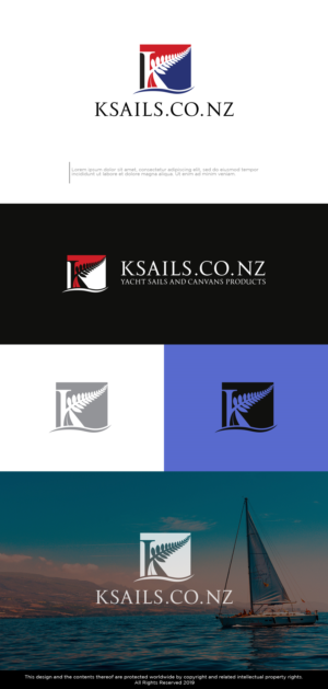  ksails.co.nz | Logo Design by Kim Ji