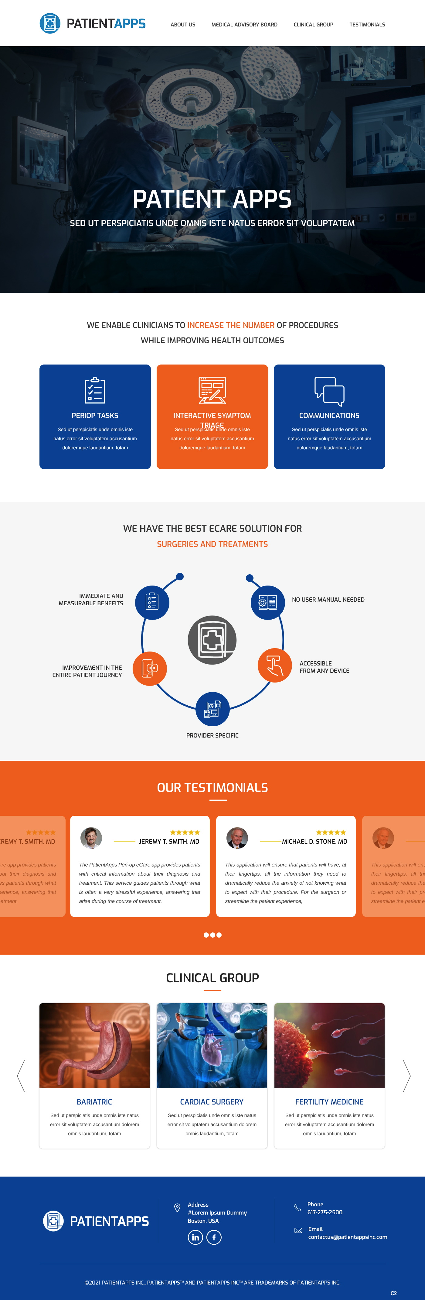 Web-Design von pb für PatientApps Inc. | Design #26914495