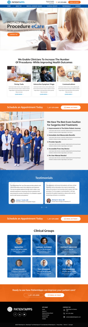 Digital Medical Care Start-up: New Web Design Needed | Diseño Web por Titan Eagle