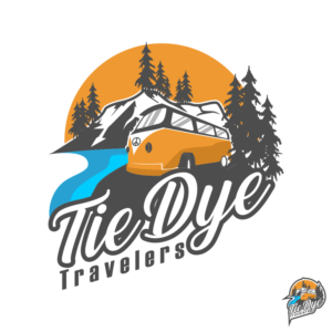 Tie Dye Travelers | Logo Design by Gerald Design 3