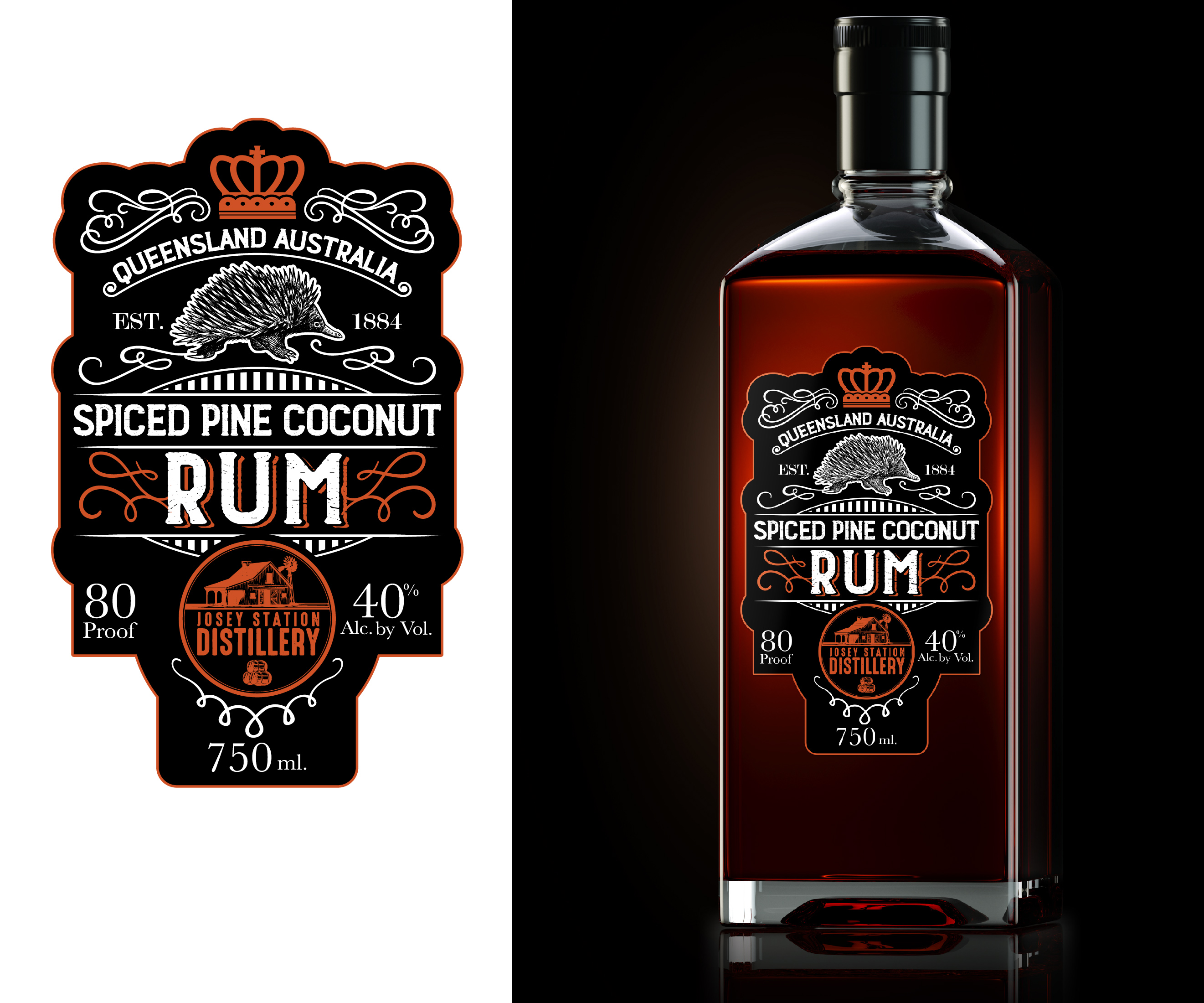 Label Design by Luis Arriola for this project | Design #26920905