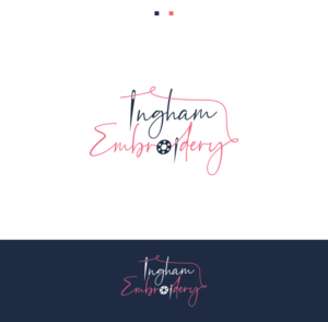 Logo Design by ecorokerz for Ingham Embroidery | Design: #26910824