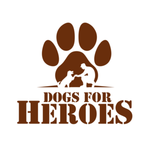 DOGS FOR HEROES | Logo Design by Asmaulhusna