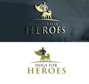 DOGS FOR HEROES | Diseño de Logo por Mono.co