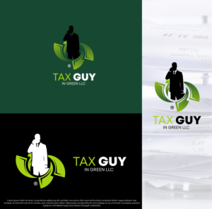 Business Logo - Tax Guy in Green LLC | Design Graphique par YERR®