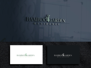 Bamboo Garden (first line) Residence (the second line) | Logo Design by ArtSamurai