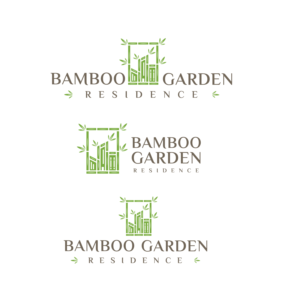 Bamboo Garden (first line) Residence (the second line) | Logo Design by dskyvbc