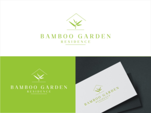 Bamboo Garden (first line) Residence (the second line) | Logo Design by cjssan