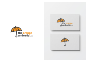 The Orange Umbrella (some logos should also NOT have the words, as an option). All should have Est. 2021 somewhere | Logo Design by The Marble Peach
