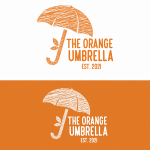 The Orange Umbrella (some logos should also NOT have the words, as an option). All should have Est. 2021 somewhere | Logo Design by Shirlei Patricia