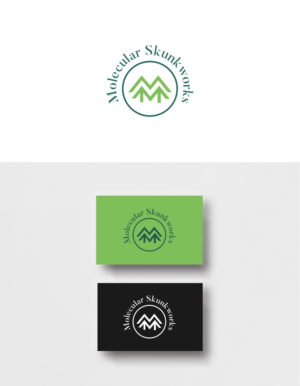 A creative and applicable design with the name of Company--Molecular Skunkworks.  Also, you have the flexibility with the "w" in Skunkworks to be upper or lower case. | Logo Design by Omee