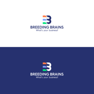 Breeding Brains [business name] / What’s your business? [italics tagline] | Logo Design by Xler8brain