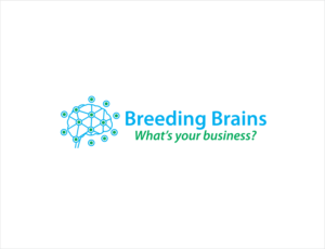 Breeding Brains [business name] / What’s your business? [italics tagline] | Logo Design by BNdesigner