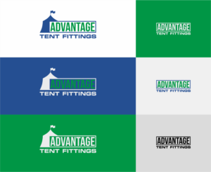 ADVANTAGE TENT FITTINGS | Logo Design by Sibyle