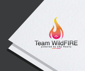 Team Wildfire          powered by eXp Realty | Diseño de Logo por future logo.com