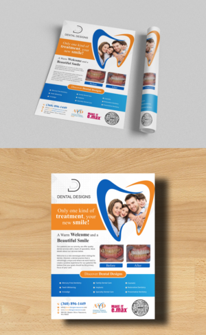 Dental Lab advertising to cosmetic dentist | Diseño de Flyer por ecorokerz