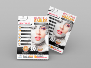 Dental Lab advertising to cosmetic dentist | Diseño de Flyer por SAI DESIGNS