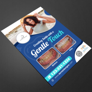 Dental Lab advertising to cosmetic dentist | Diseño de Flyer por TuktukiShree