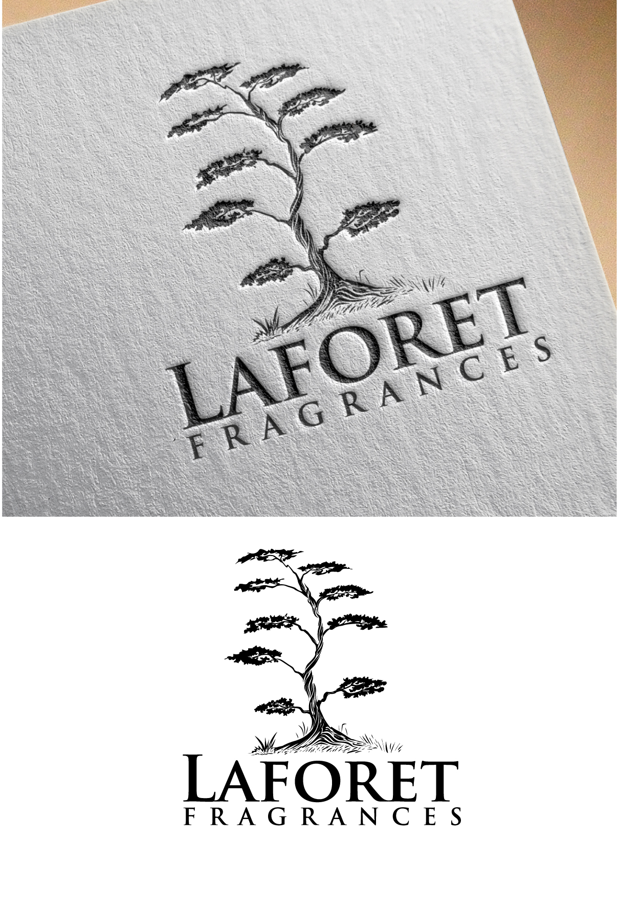 Logo Design by blue eye for La Foret Fragrances | Design #26914237