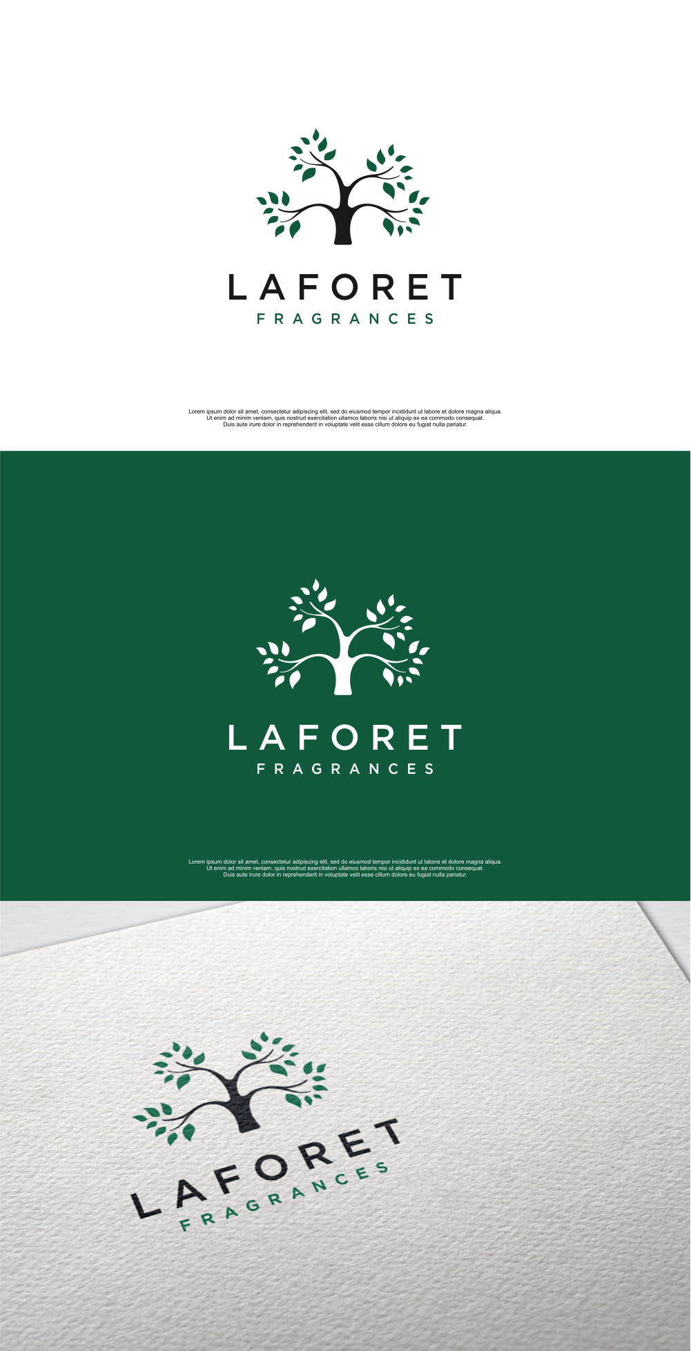 Logo Design by MASH Std for La Foret Fragrances | Design #26916614