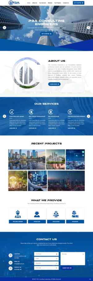 Wordpress Design by pb for this project | Design: #26914484