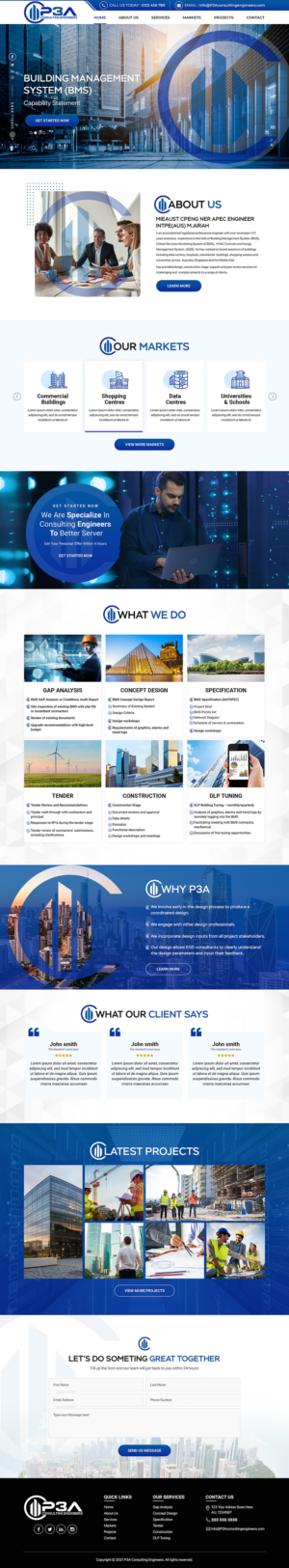 Wordpress Design by Titan Eagle for this project | Design: #26915626