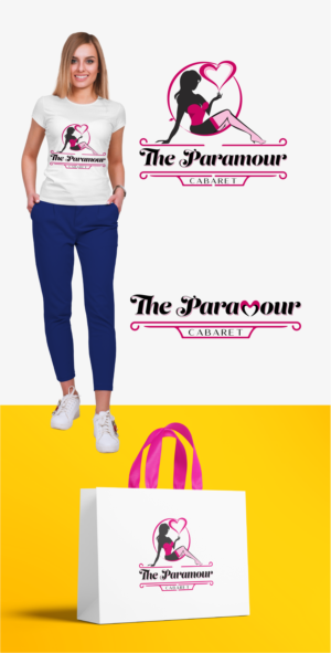 The Paramour  or The Paramour Cabaret | Logo-Design von The Seventh Key Magic