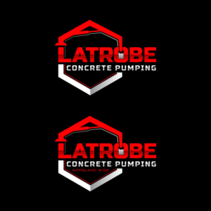 Logo Design by Rueell Artss for Latrobe Concrete Pumping Pty Ltd | Design: #26913422