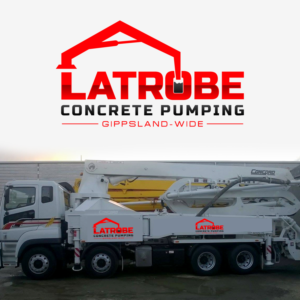 Logo Design by Rueell Artss for Latrobe Concrete Pumping Pty Ltd | Design: #26919108
