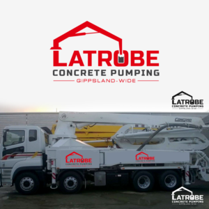 Logo Design by Rueell Artss for Latrobe Concrete Pumping Pty Ltd | Design: #26919155