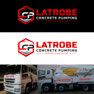 Logo Design by Rueell Artss for Latrobe Concrete Pumping Pty Ltd | Design: #26919492