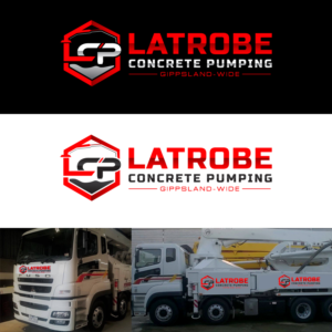 Logo Design by Rueell Artss for Latrobe Concrete Pumping Pty Ltd | Design: #26919536