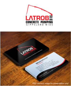 Logo Design by Tt design for Latrobe Concrete Pumping Pty Ltd | Design: #26940002