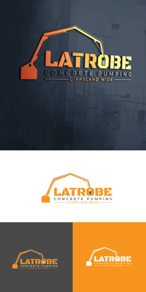 Logo Design by Aaaron for Latrobe Concrete Pumping Pty Ltd | Design: #26917673