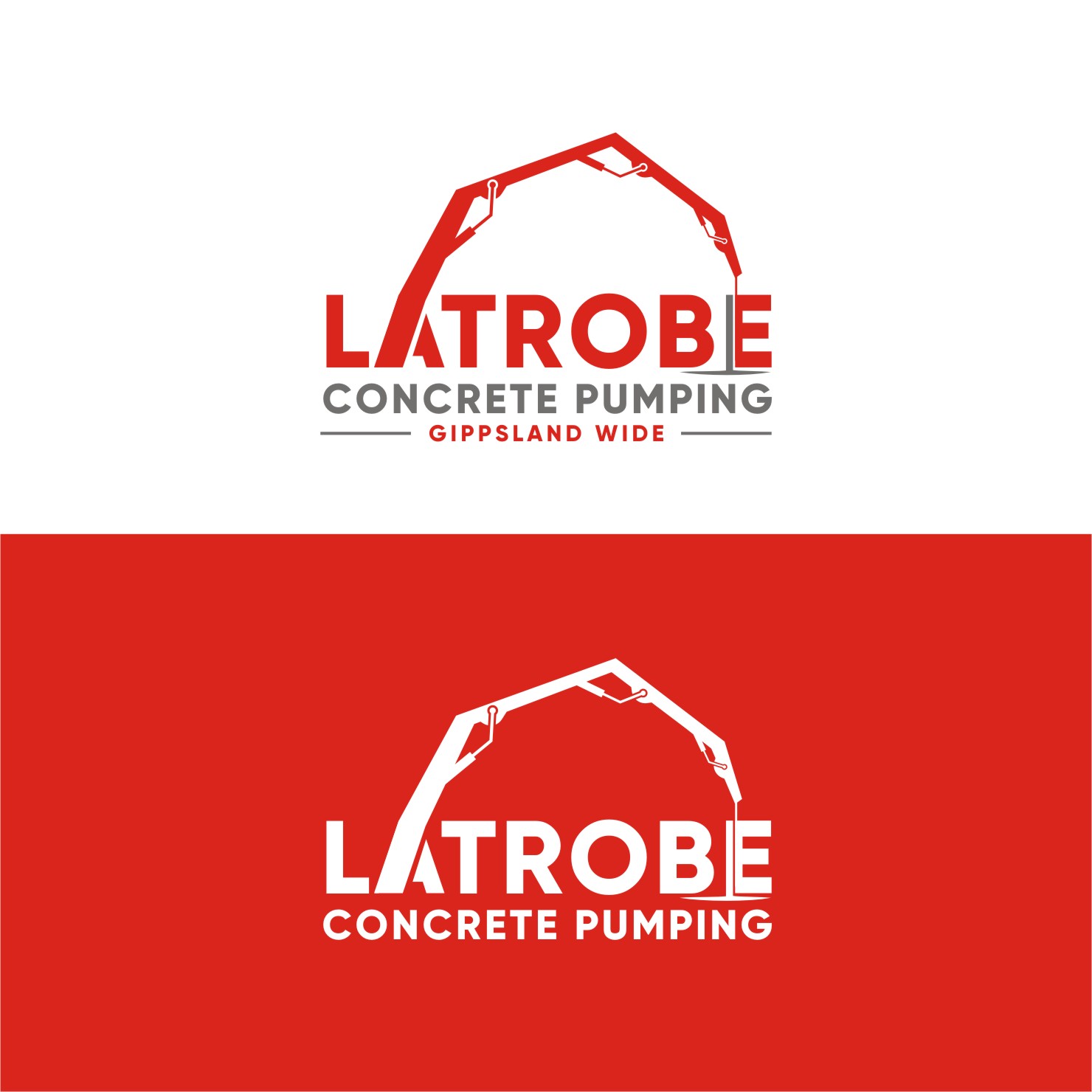 Logo Design by Sushma for Latrobe Concrete Pumping Pty Ltd | Design: #26912052