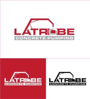 Latrobe Concrete Pumping (Gippsland wide) | Logo Design by M Habib
