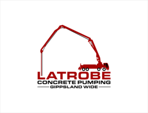 Latrobe Concrete Pumping (Gippsland wide) | Logo Design by BNdesigner