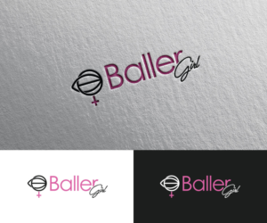 BallerGirl | Logo Design by Iris 3